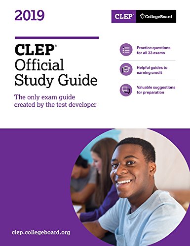 Beispielbild fr CLEP Official Study Guide 2019 zum Verkauf von Better World Books