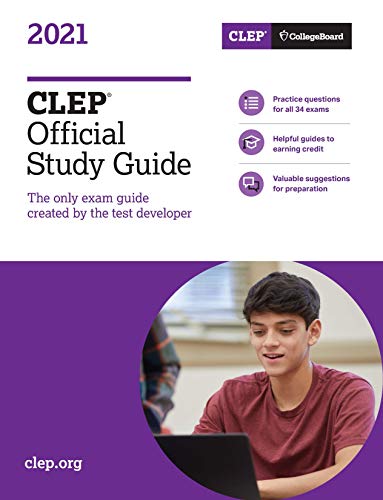 Stock image for CLEP Official Study Guide 2021 for sale by Better World Books