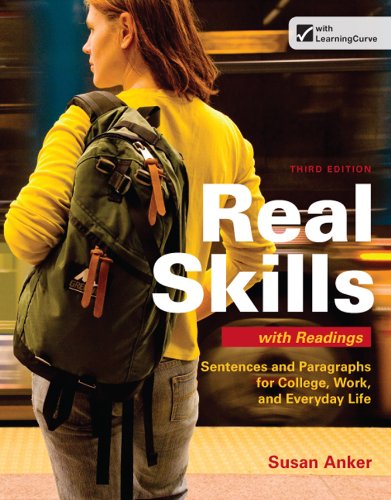 Beispielbild fr Real Skills with Readings : Sentences and Paragraphs for College, Work, and Everyday Life zum Verkauf von Better World Books