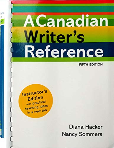 9781457602450: A Canadian Writer's Reference