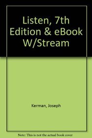 Loose-leaf Version of Listen 7e & E-Book with Streaming Music (9781457602979) by Kerman, Joseph; Tomlinson, Gary