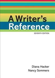 Stock image for A Writer's Reference (WITH WRITING IN THE DISCIPLINES) for sale by HPB-Red