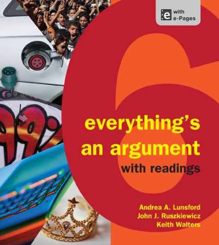 Imagen de archivo de Everything's an Argument with Readings a la venta por Gulf Coast Books