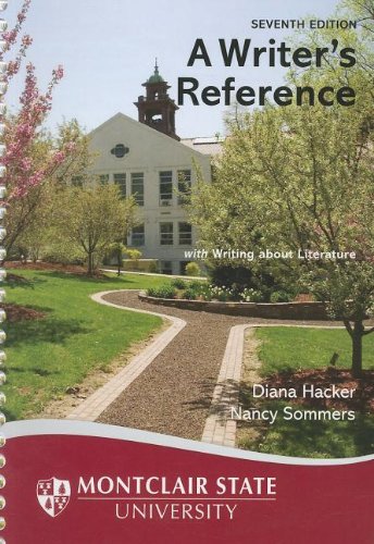 9781457608971: A Writer's Reference for Montclair State University