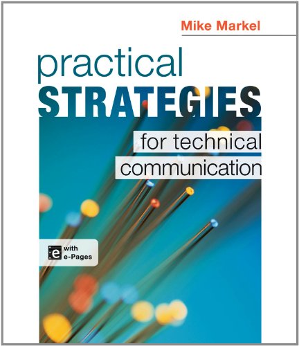 Imagen de archivo de Practical Strategies for Technical Communication a la venta por Jenson Books Inc