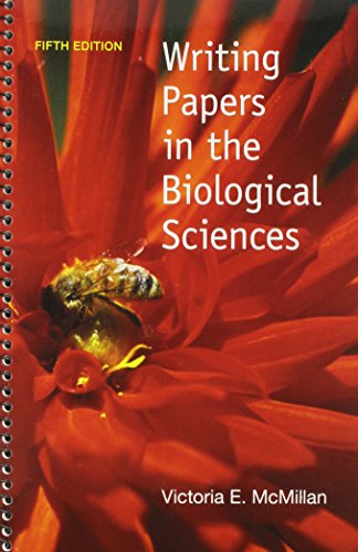 Writing Papers in the Biological Sciences 5e & Research Pack (9781457610578) by McMillan, Victoria E.; Fister, Barbara