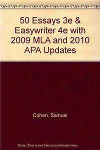 50 Essays 3e & EasyWriter 4e with 2009 MLA and 2010 APA Updates (9781457614552) by Cohen, Samuel; Lunsford, Andrea A.