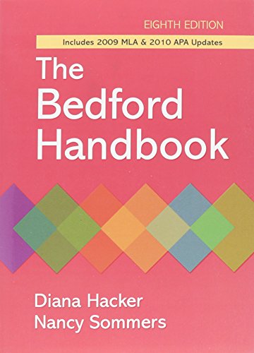 Bedford Handbook 8e paper & E-Book (Four Year Access) (9781457620294) by Hacker, Diana; Sommers, Nancy
