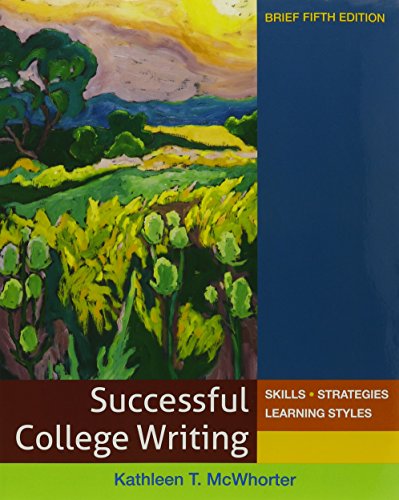 Successful College Writing 5e Brief & Pocket Style Manual 6e (9781457621581) by McWhorter, Kathleen T.; Hacker, Diana; Sommers, Nancy