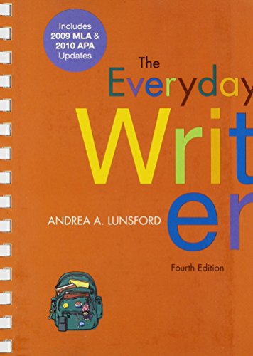 Everyday Writer 4e with 2009 MLA and 2010 APA Updates & Composing Knowledge & CompClass for Everyday Writer 4e (Access Card) & Literature 2e with 2009 MLA Update (9781457621604) by Lunsford, Andrea A.; Norgaard, Rolf; Gardner, Janet E.; Lawn, Beverly; Ridl, Jack; Schakel, Peter