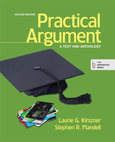 Beispielbild fr Practical Argument : A Text and Anthology zum Verkauf von Better World Books