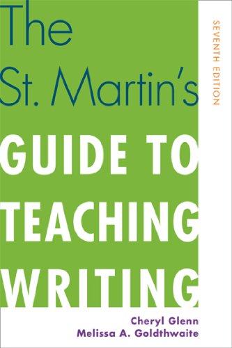 Imagen de archivo de The St. Martin's Guide to Teaching Writing a la venta por Greenway