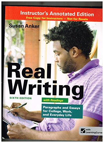 Stock image for Real Writing: With Readings for sale by Better World Books