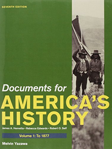 America: A Concise History 5e V1 & Documents for America's History, V1 & Going to the Source 3e V1 & Narrative of the Life of Frederick Douglass 2e (9781457624407) by Henretta, James A.; Edwards, Rebecca; Self, Robert O.; Fernlund, Kevin J.; Yazawa, Melvin; Brown, Victoria Bissell; Shannon, Timothy J.; Douglass,...