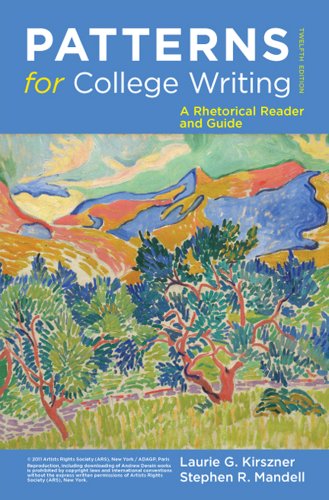 Imagen de archivo de Patterns for College Writing: A Rhetoric Reader and Guide; Hudson Valley Community College Edition a la venta por Better World Books