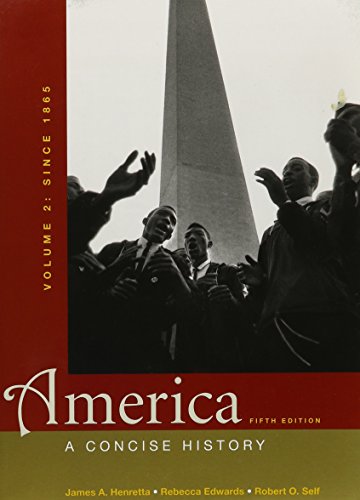 9781457625923: America, 5th Ed., Vol. 2 + America Firsthand, 9th Ed., Vol. 2: A Concise History