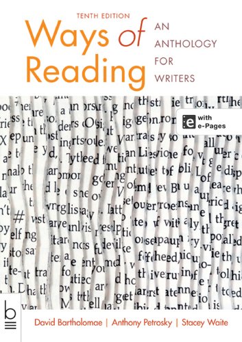 Stock image for Ways of Reading: An Anthology for Writers for sale by SecondSale