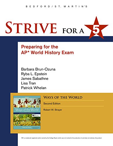Stock image for Strive for a 5 for Ways of the World: A Global History with Sources for sale by Wonder Book