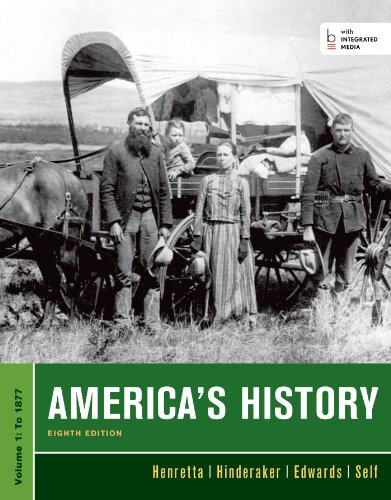 Beispielbild fr America's History, Volume I zum Verkauf von SecondSale