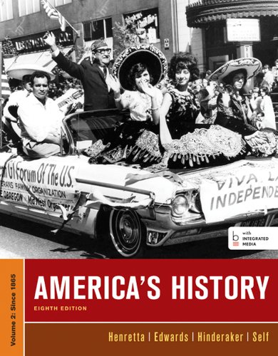 Beispielbild fr America's History, Volume II zum Verkauf von Better World Books