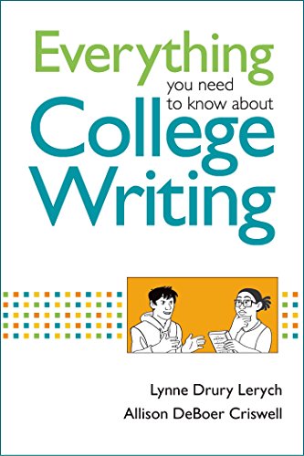 Stock image for Everything You Need to Know About College Writing for sale by Goodwill