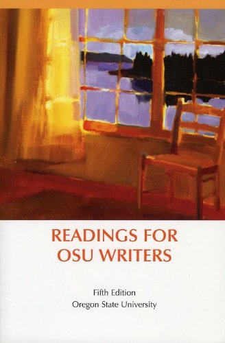 Stock image for Readings for OSU Writers (Oregon State Universtiy) 5th Edition for sale by ThriftBooks-Atlanta