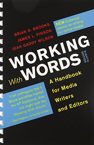 Working with Words 8e & Workbook for Working with Words 8e (9781457648120) by Brooks, Brian S.; Pinson, James L.; Wilson, Jean Gaddy