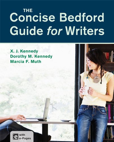 Beispielbild fr The Concise Bedford Guide for Writers zum Verkauf von Better World Books