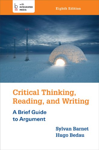 Beispielbild fr Critical Thinking, Reading, and Writing zum Verkauf von BooksRun