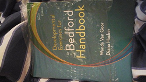 9781457650789: Developmental Exercises for The Bedford Handbook