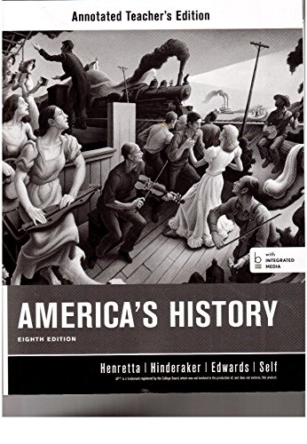 Stock image for Annotated Teacher's Edition America's History 8th Ed Ap for sale by ThriftBooks-Atlanta