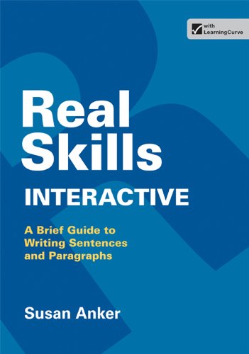 Stock image for Real Skills Interactive: A Brief Guide to Writing Sentences and Paragraphs for sale by Goodwill of Colorado