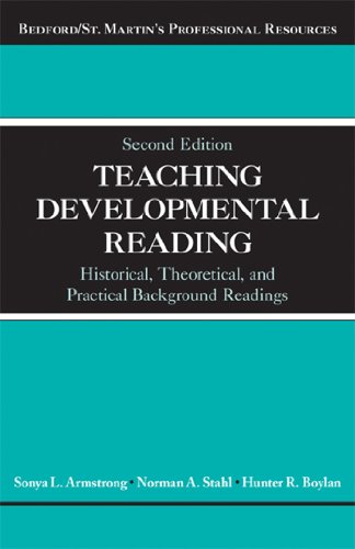 Beispielbild fr Teaching Developmental Reading: Historical, Theoretical, and Practical Background Readings zum Verkauf von Wonder Book