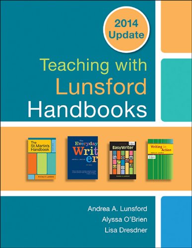 Stock image for Teaching with Lunsford Handbooks 2014 Update for sale by Better World Books