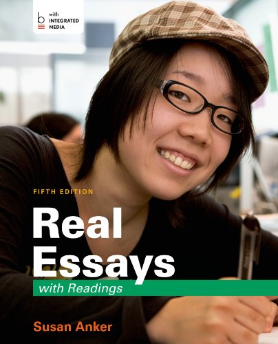 Beispielbild fr Real Essays with Readings: Writing for Success in College, Work, and Everyday Life zum Verkauf von Books From California
