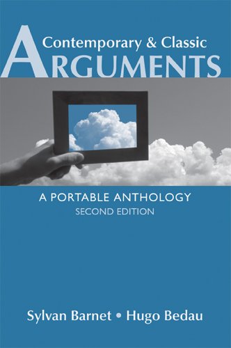 Imagen de archivo de Contemporary & Classic Arguments: A Portable Anthology a la venta por More Than Words