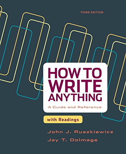 Stock image for How to Write Anything with Readings: A Guide and Reference for sale by ZBK Books