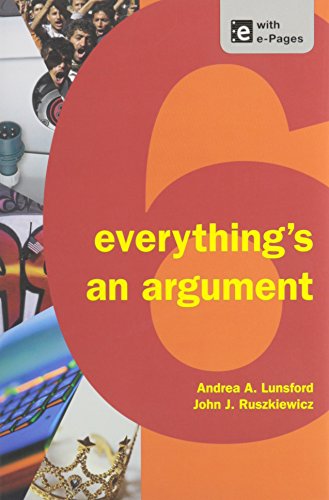 Everything's an Argument 6e & Net Tutor (Access Card) & LearningCurve for Rules for Writers 7e (Access Card) (9781457667404) by Lunsford, Andrea A.; Ruszkiewicz, John J.; Walters, Keith; Hacker, Diana; Sommers, Nancy