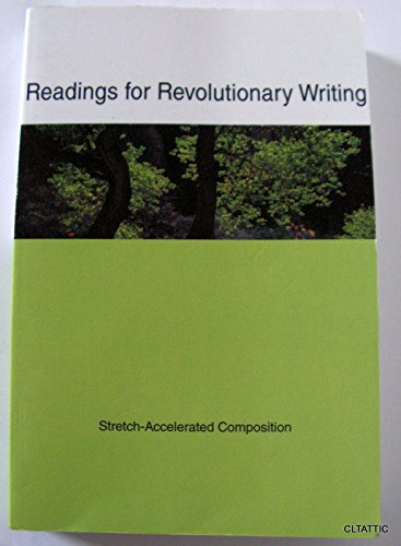 Imagen de archivo de Readings for Revolutionary Writing a la venta por ThriftBooks-Dallas