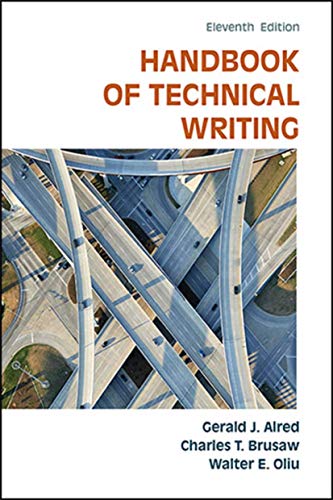 Beispielbild fr The Handbook of Technical Writing zum Verkauf von New Legacy Books