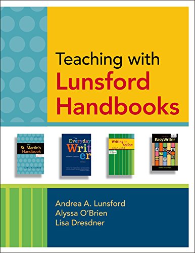 Beispielbild fr Teaching with Lunsford Handbooks zum Verkauf von BooksRun