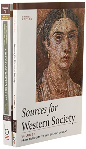 Beispielbild fr History of Western Society, Value Edition V1 and Sources of Western Society 11e V1 zum Verkauf von Better World Books