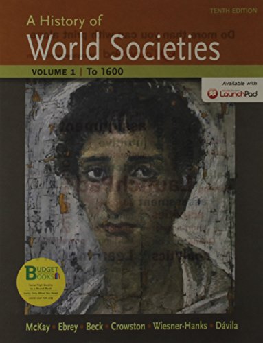 Beispielbild fr Loose-Leaf Version for A History of World Societies, Volume 1: To 1600 zum Verkauf von SecondSale