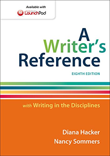 9781457686498: A Writer's Reference with Writing in the Disciplines