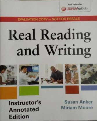 9781457688676: Real Reading and Writing (Annotated Instructor Edition)