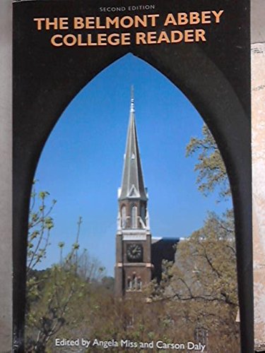 Stock image for The Belmont Abbey College Reader for sale by SecondSale