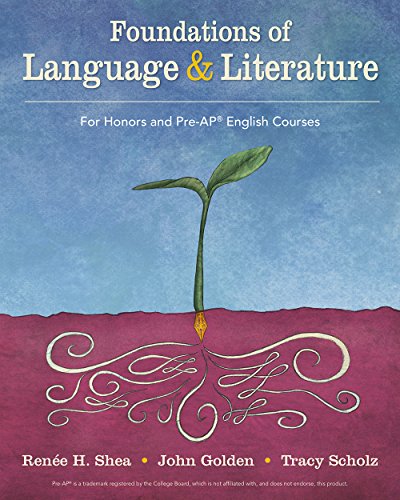 Stock image for Foundations of Language and Literature: Pre-APÂ®/Honors for sale by Hippo Books