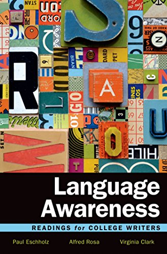 Imagen de archivo de Language Awareness: Readings for College Writers a la venta por Reliant Bookstore