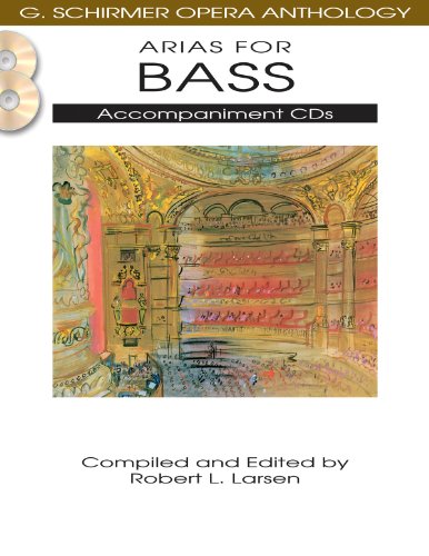 Imagen de archivo de Arias for Bass: G. Schirmer Opera Anthology Accompaniment CDs (2) a la venta por HPB-Movies