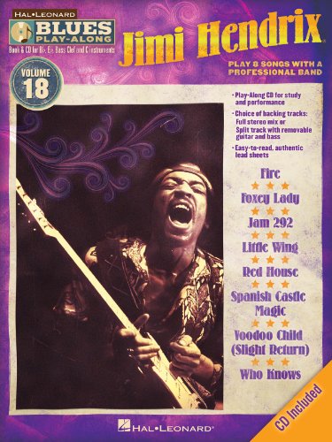 9781458402691: Jimi hendrix clarinette +cd: Blues Play-Along Volume 18 (Hal Leonard Blues Play-along)